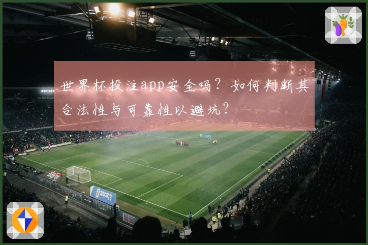 世界杯投注app安全吗？如何判断其合法性与可靠性以避坑？