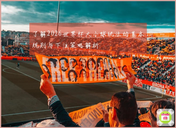 了解2026世界杯大小球玩法的基本规则与下注策略解析