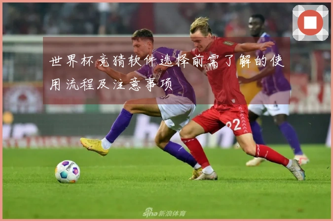 世界杯竞猜软件选择前需了解的使用流程及注意事项