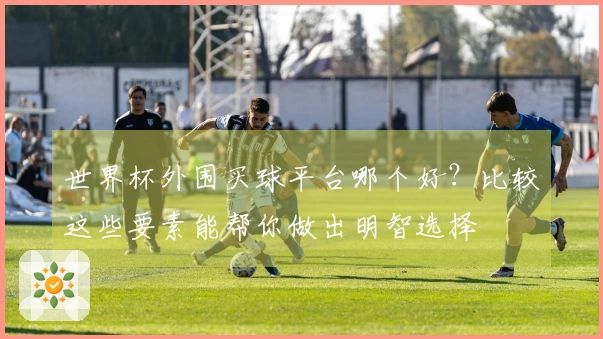 世界杯外围买球平台哪个好？比较这些要素能帮你做出明智选择
